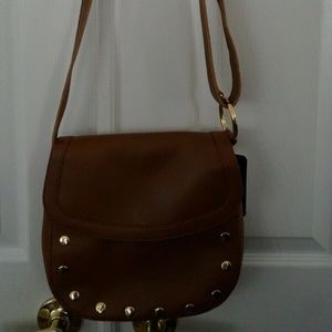 NWT Hammit Brown Leather Handbag